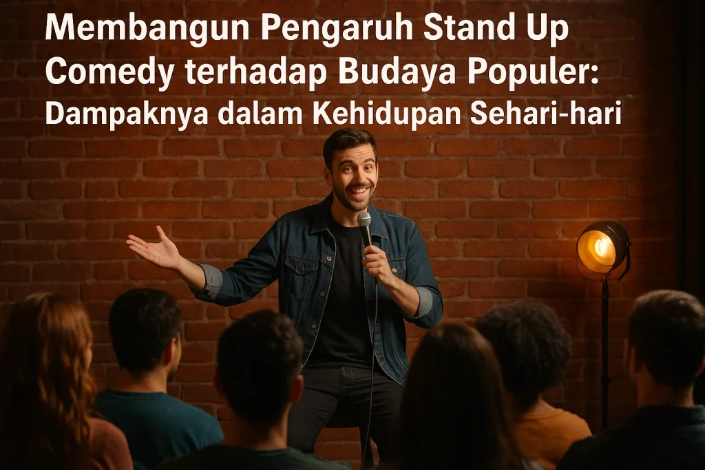 Pengaruh Stand Up Comedy terhadap Budaya Populer: Dampaknya dalam Kehidupan Sehari-hari