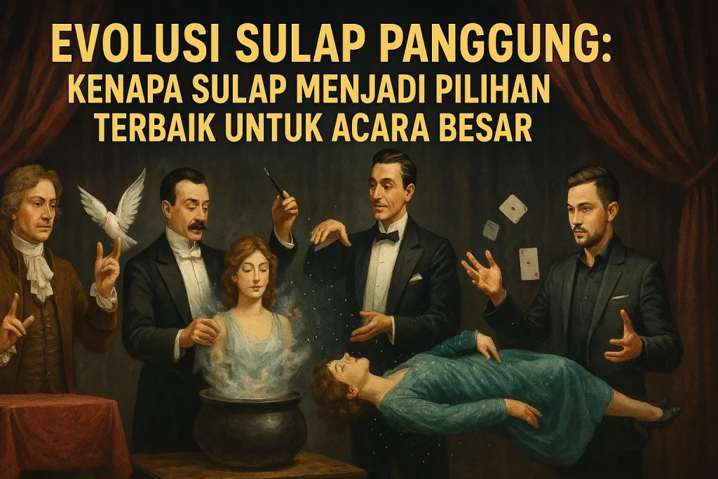 Evolusi Sulap Panggung: Kenapa Sulap Menjadi Pilihan Terbaik untuk Acara Besar